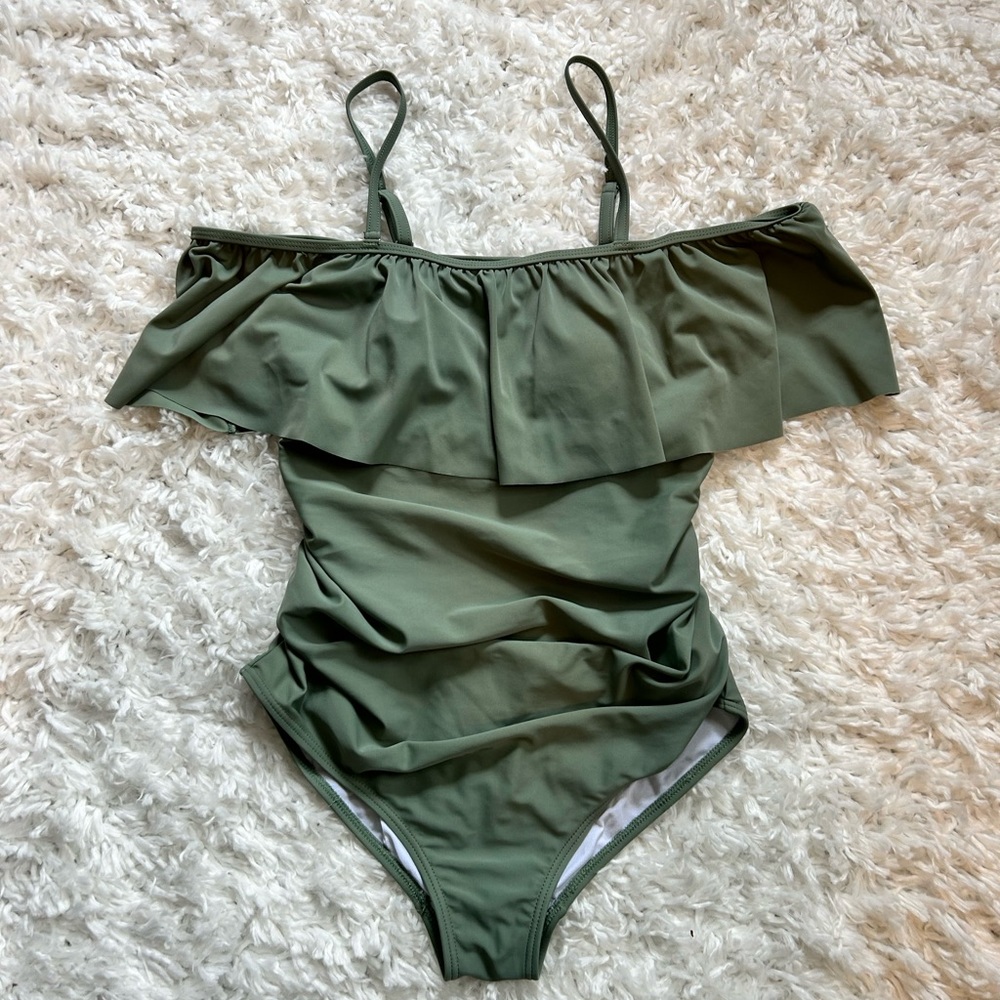 PINKBLUSH ONE PIECE MATERNITY SWIMSUIT